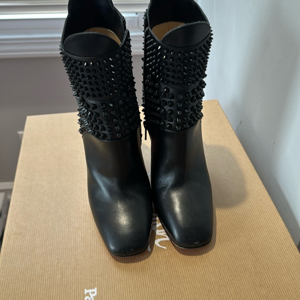 Christian Louboutin praguoise 100 calf boots